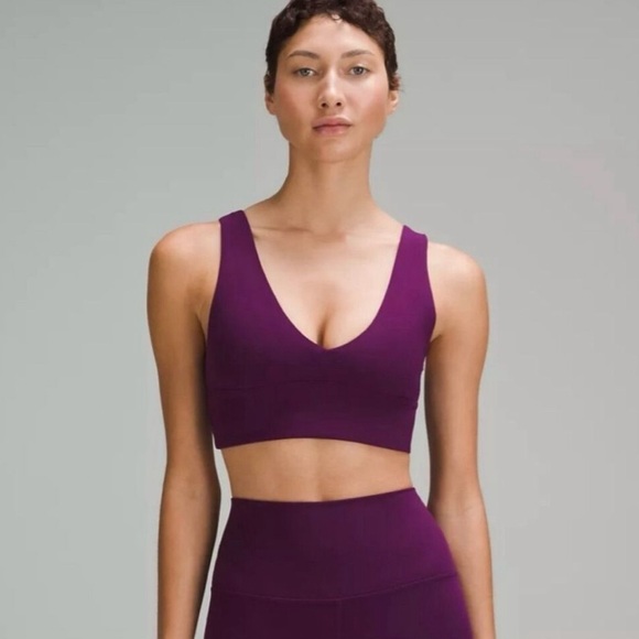 Lululemon align bra light support - dramatic magenta - Picture 1 of 5